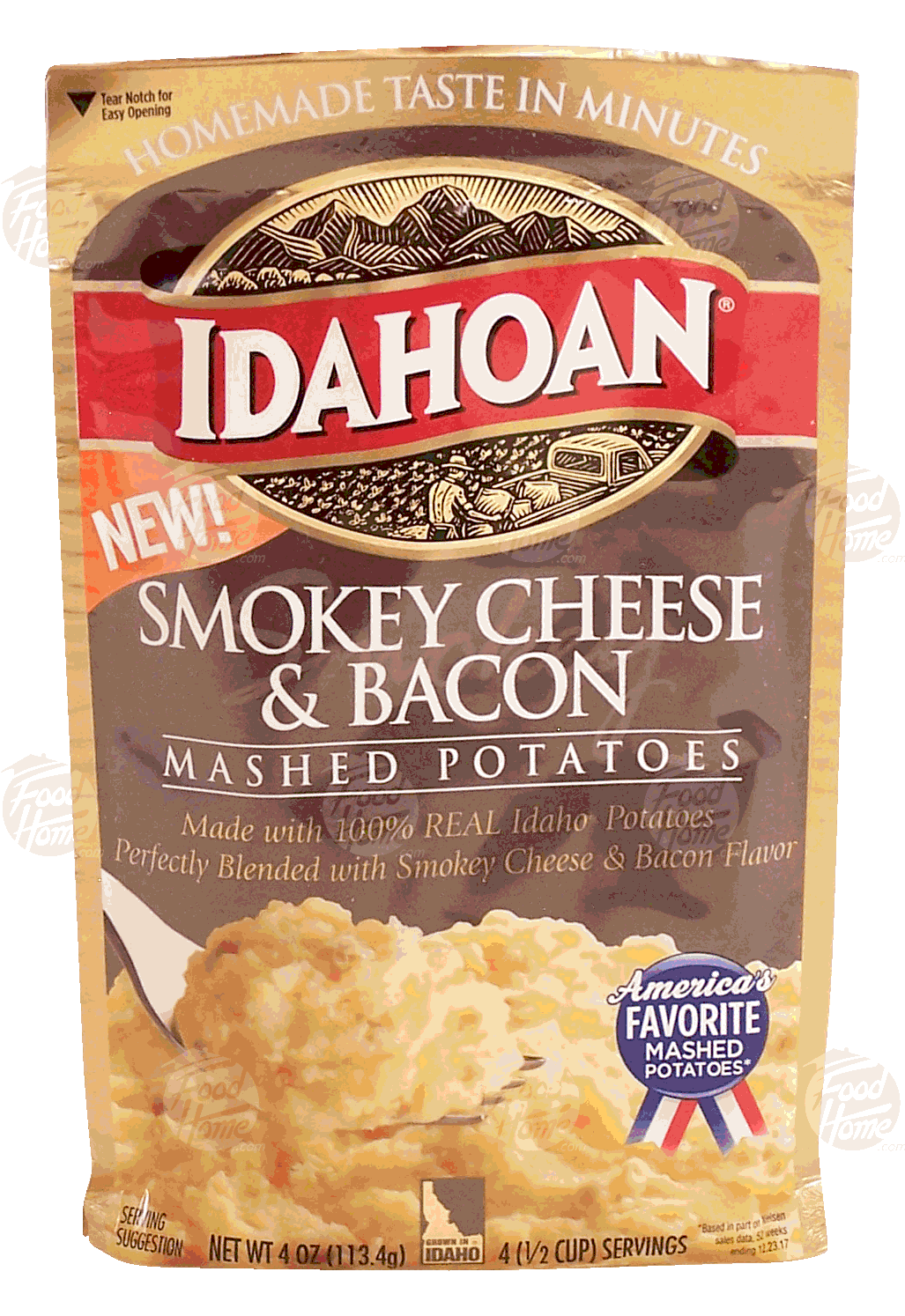 Idahoan  smokey cheese & bacon mashed potatoes Full-Size Picture